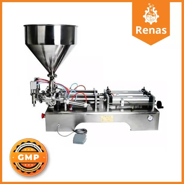 CYD2-Y100 Semi Automatic Liquid Filling Machine Double Nozzles