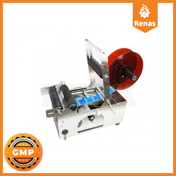 CM-50 P Semi-Automatic Cylindrical Bottle Labeling Machine